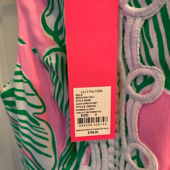 Lilly Pulitzer Alexa Stretch Shift dress - Picture 7 of 7